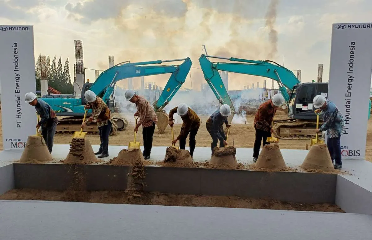 Investasi US$ 60 Juta, Hyundai Mulai Pembangunan Pabrik Battery Pack di Indonesia