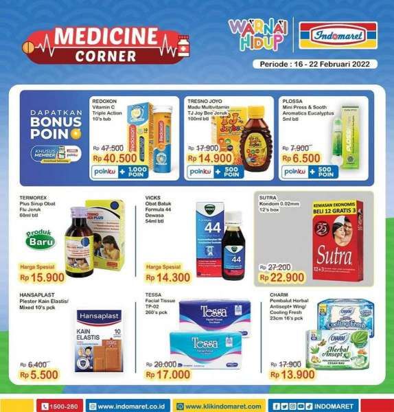 Promo Indomaret Super Hemat Mingguan Terbaru 16-22 Februari 2022