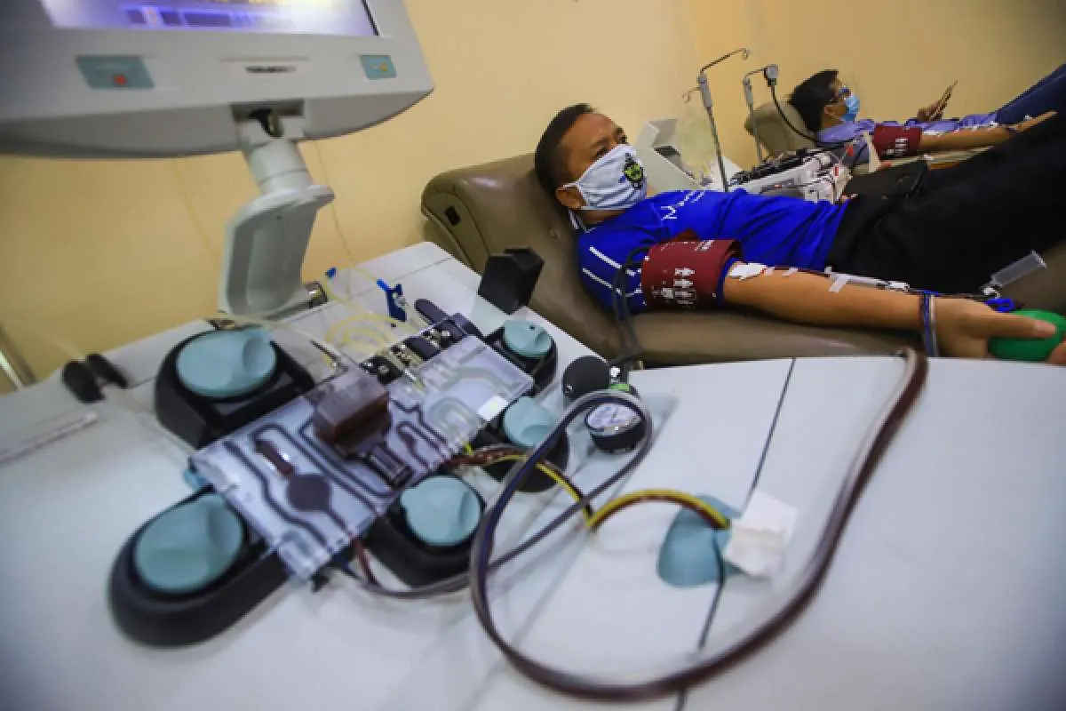 Donor plasma konvalesen membantu menyembuhkan penderita Covid-19