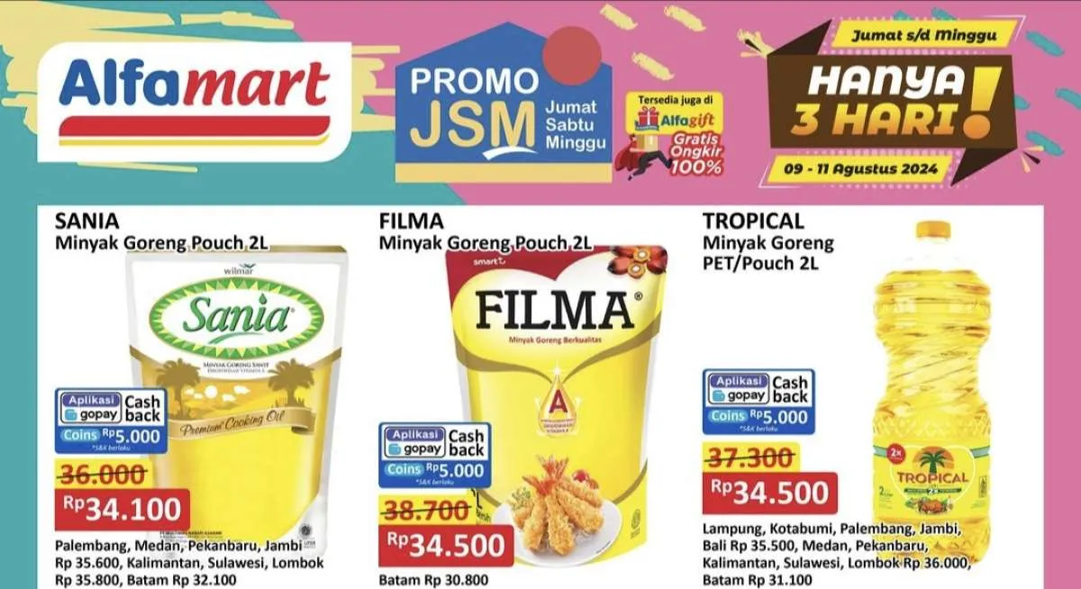 Katalog Promo JSM Alfamart Hanya 3 Hari Periode 9-11 Agustus 2024