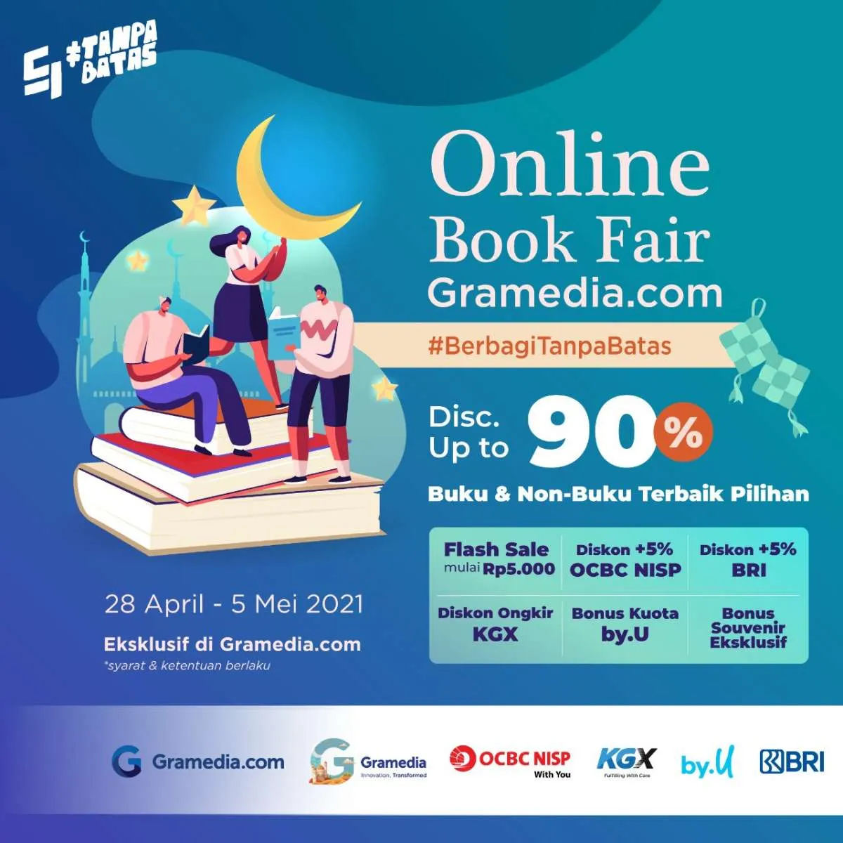 Gelar Online Book Fair, Gramedia tebar diskon hingga 90%
