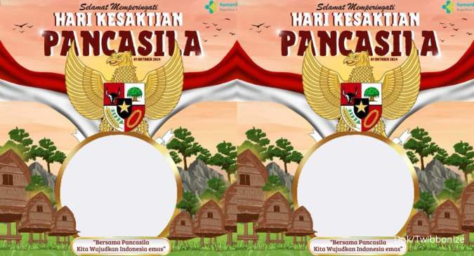 35 Twibbon Hari Kesaktian Pancasila yang Diperingati Setiap 1 Oktober