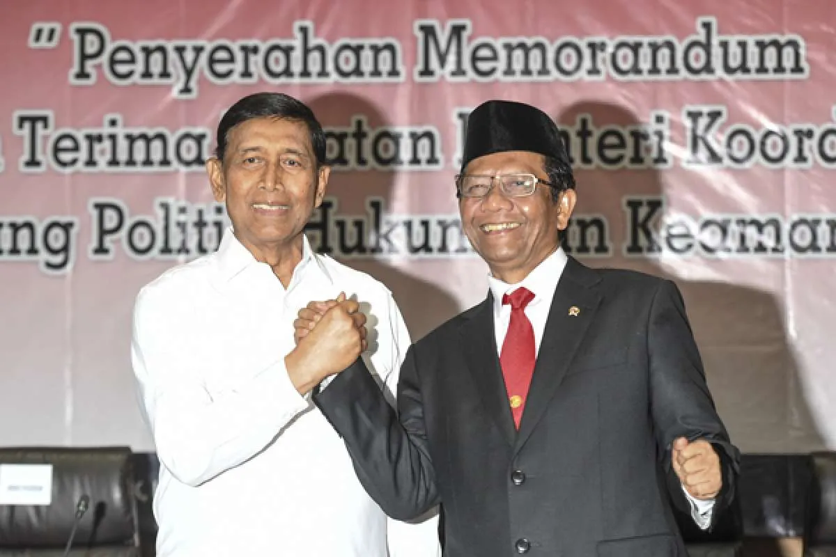Mahfud MD, Menko Polhukam sipil pertama yang gantikan Wiranto dua kali