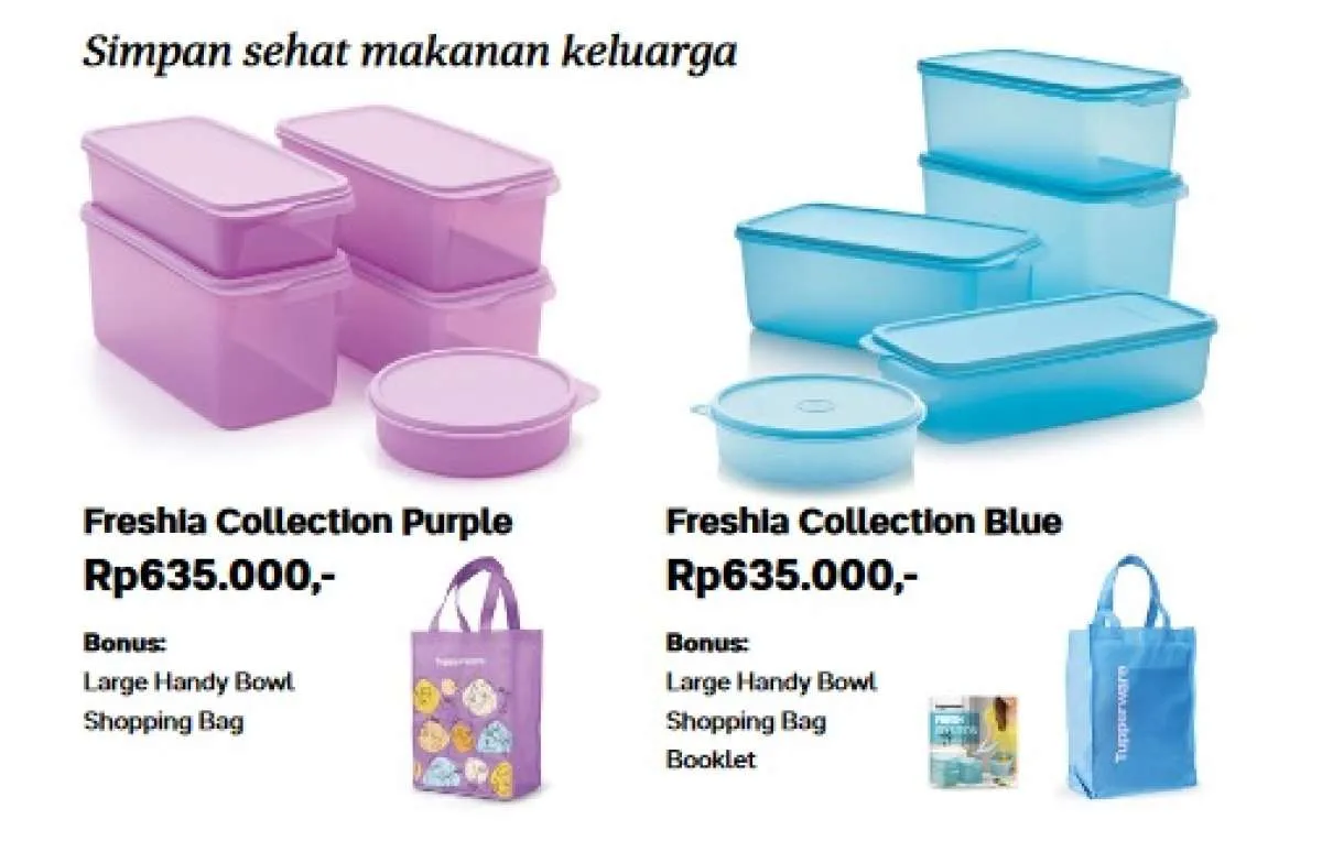 Belum Beli Hampers Natal? Perabotan Promo Tupperware Desember 2023 Bisa Dipilih