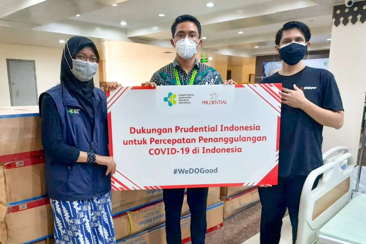 Tangani Covid-19, Prudential donasikan ribuan alat medis ke rumah sakit