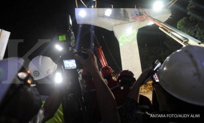Proyek tol Jakarta-Cikampek dihentikan sementara