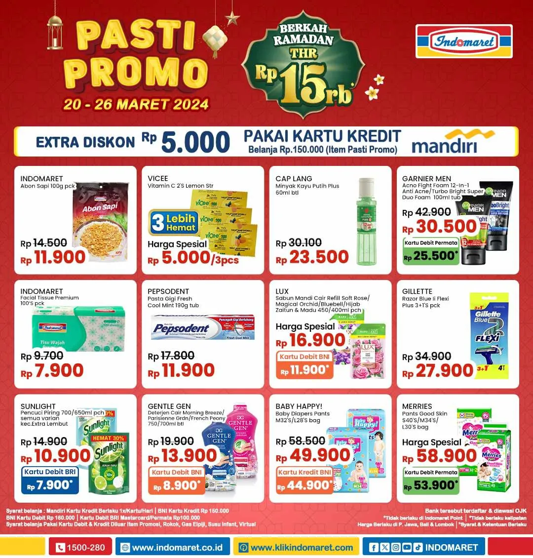 Promo JSM Indomaret Periode 22-24 Maret 2024