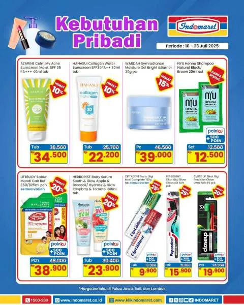 Promo Indomaret Super Hemat Periode 10-23 Juli 2025