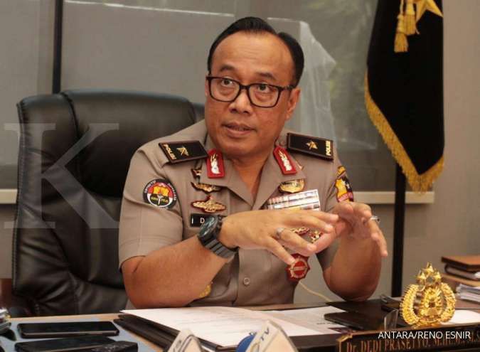Polri tangkap empat terduga teroris di Cirebon dan Bandung