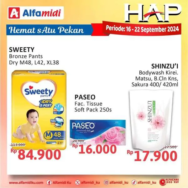 Promo Alfamidi Hemat Satu Pekan Periode 16-22 September 2024