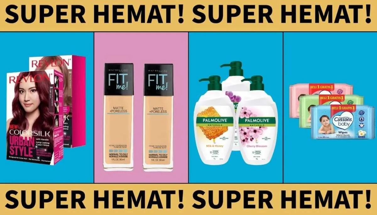 Promo Guardian sampai 8 November 2023, Tambah Rp 1.000 Dapet Foundation Maybelline