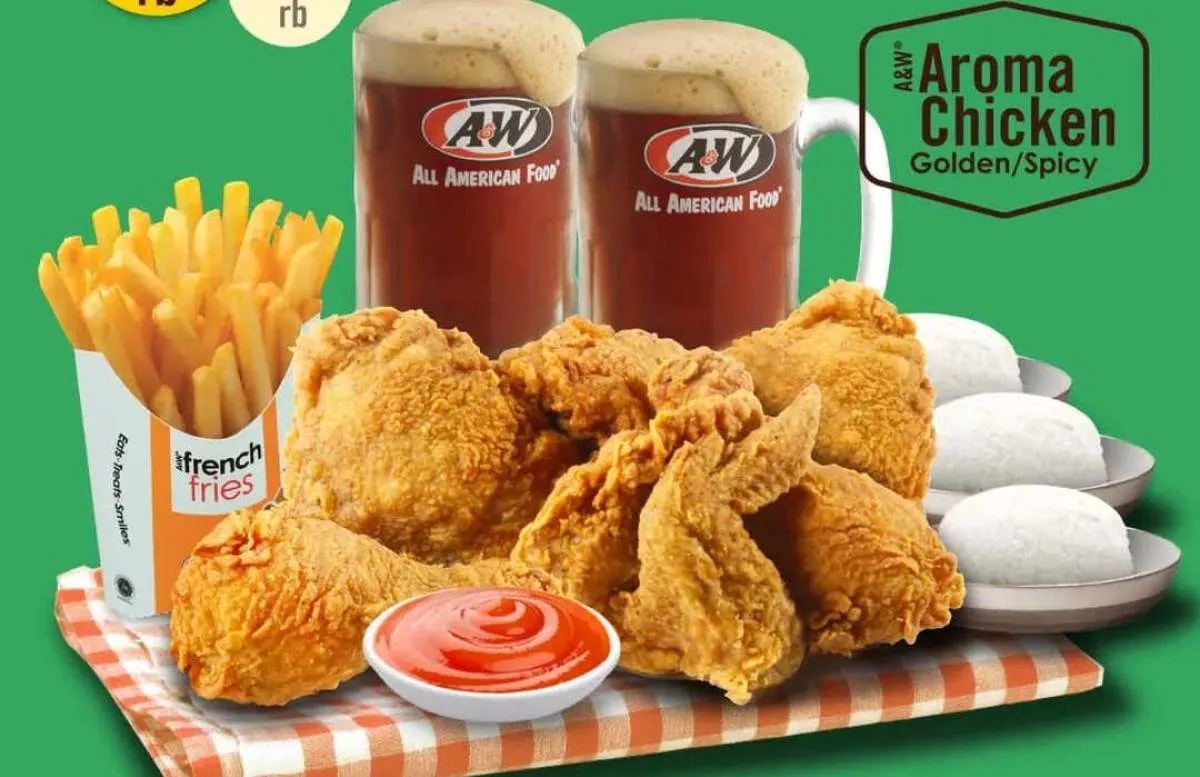Hemat & Kenyang Bareng Keluarga,Promo A&W Sharing Meal Desember Mulai Rp 100.000 