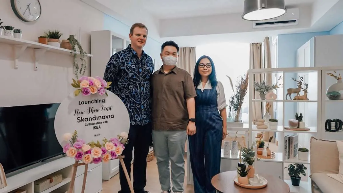  Skandinavia Apartment Gandeng IKEA Hadirkan Dua Tipe Unit Baru