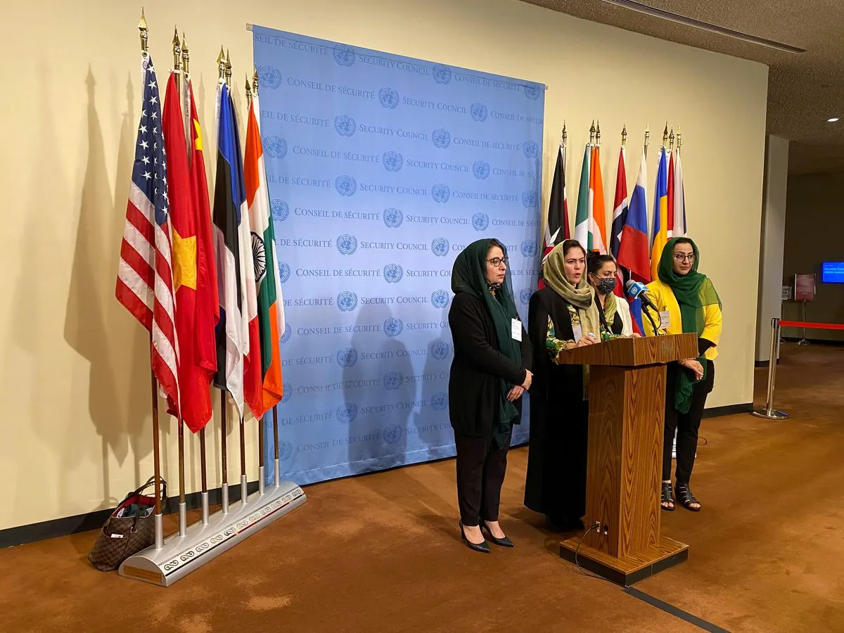 Tokoh wanita Afghanistan mendesak PBB untuk melarang kehadiran Taliban di forumnya
