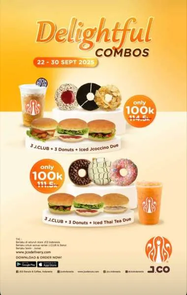 Promo JCO Delightful Combos 22-30 September 2025