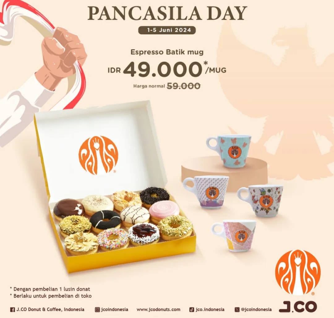 Promo JCO Pancasila Day