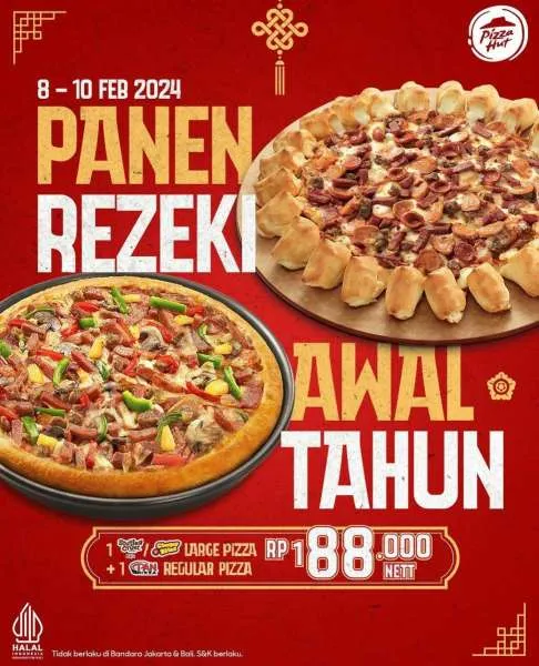 Promo Pizza Hut Imlek 2024