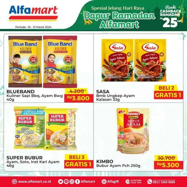 Promo Alfamart Jelang Hari Raya Periode 16-31 Maret 2024