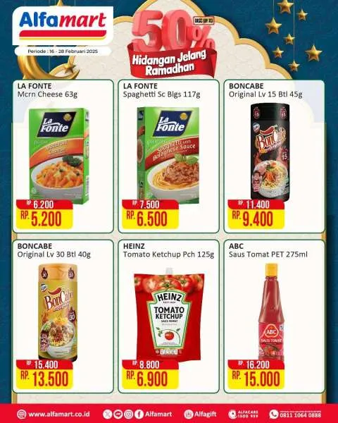 Promo Alfamart Jelang Ramadan Periode 16-28 Februari 2025