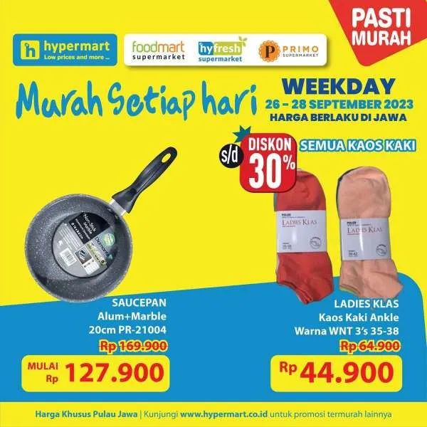 Promo Hypermart Terbaru 26-28 September 2023