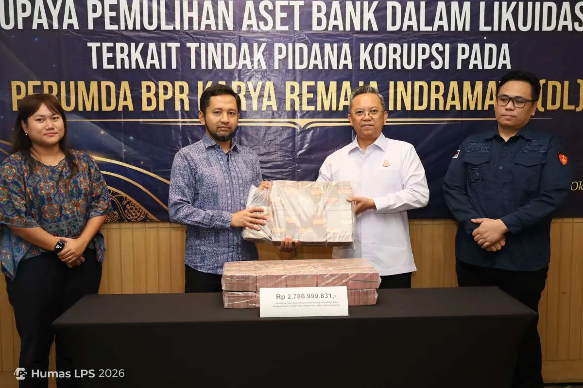 Optimalkan Pemulihan Aset, LPS Terima Hasil Sitaan dari Kejari