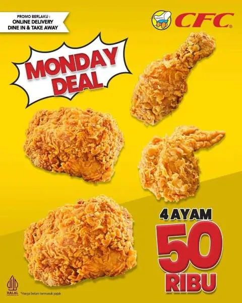 Promo CFC Monday Deal September 2025