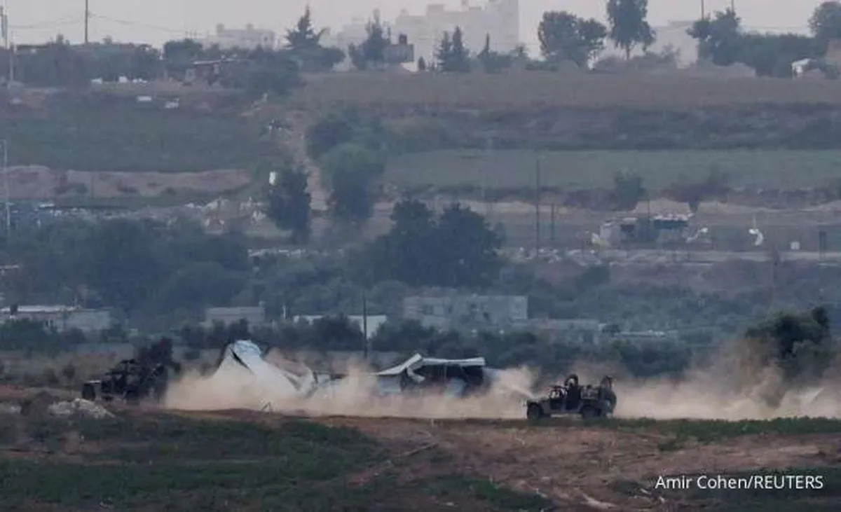 Pasukan Hamas Mulai Menyerang Armada Tank Israel