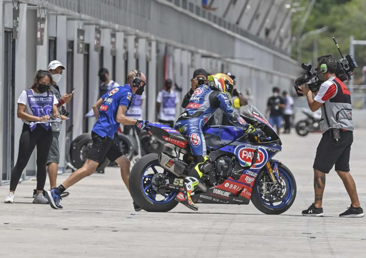 Toprak Razgatlioglu pastikan gelar juara dunia WSBK 2021 di Sirkuit Mandalika