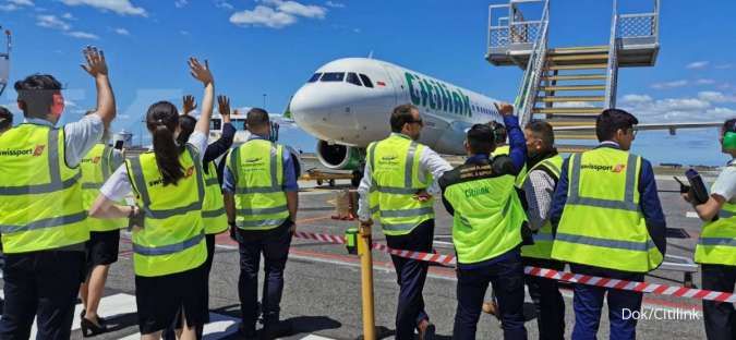 Citilink Indonesia Capai SLF 95% Pada Penerbangan Perdana Denpasar-Melbourne (Avalon)