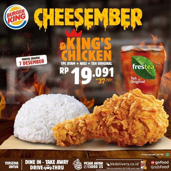 Promo Burger King 1-7 Desember 2020 