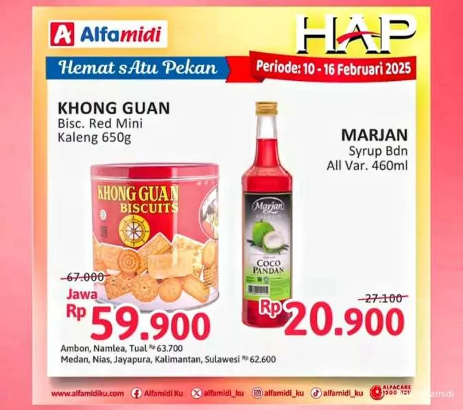 Promo Alfamidi Hemat Satu Pekan Periode 10-16 Februari 2025