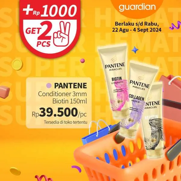 Promo Guardian Super Hemat Periode 22 Agustus-4 September 2024