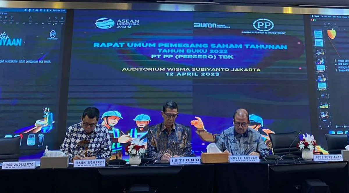 Gelar RUPST, PTPP Tak Bagikan Dividen dari Laba Bersih 2022