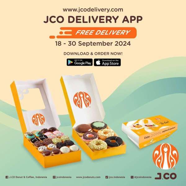 Promo J.CO Delivery 18-30 September 2024