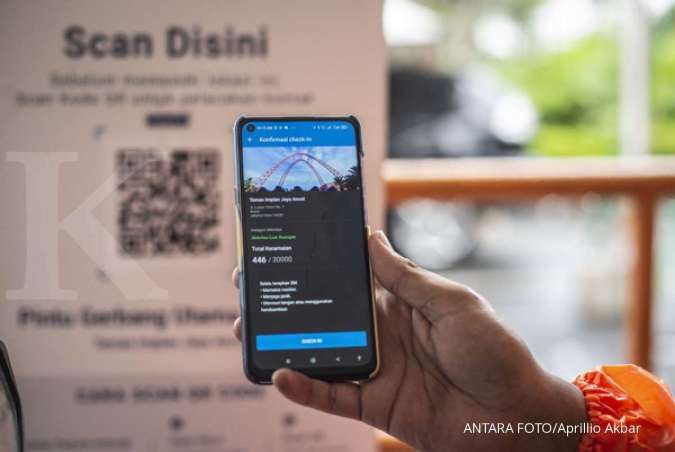 Kegiatan yang wajib pakai aplikasi PeduliLindungi di wilayah Jawa-Bali