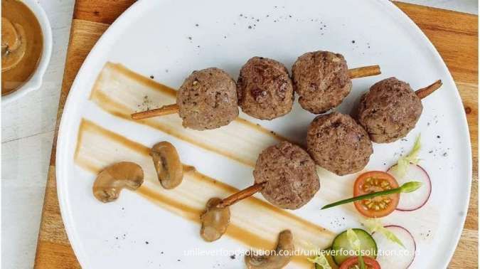 Resep Sate Bola Daging Sapi, Kreasi Bekal Unik Penambah Nafsu Makan Anak