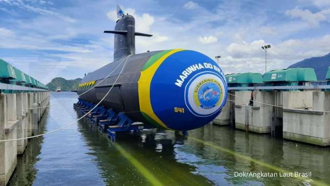 Brasil sambut kehadiran kapal selam baru berjenis Scorpene, siap bertugas tahun 2022
