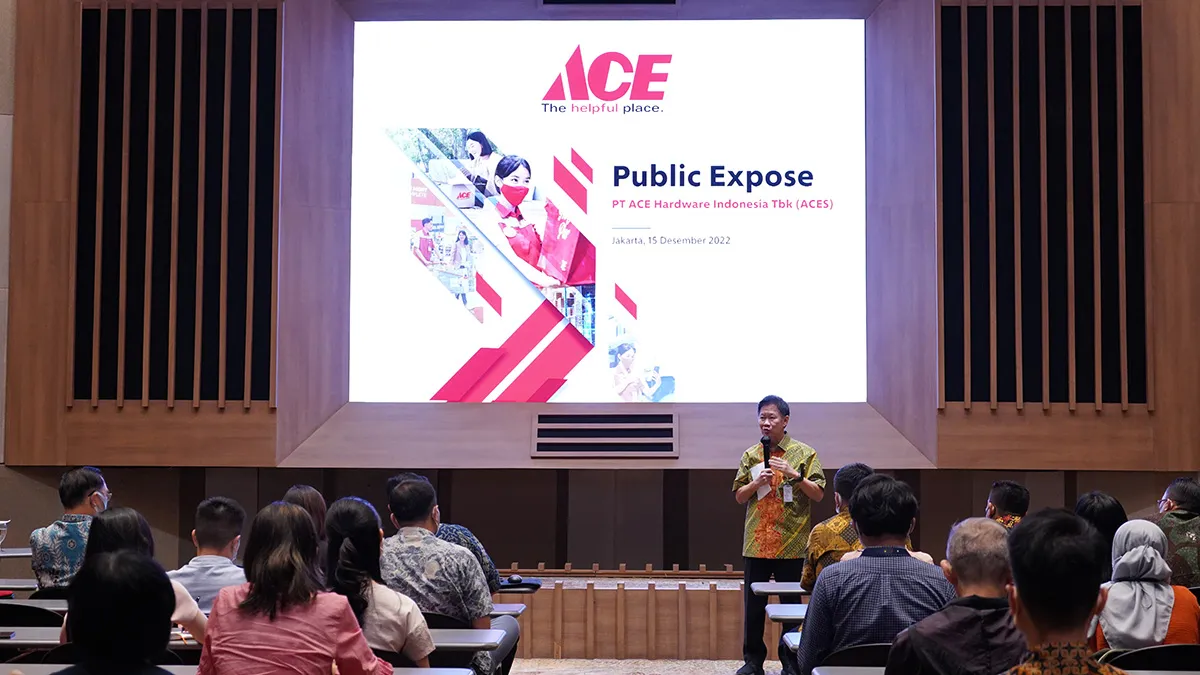 ACES Paparkan Kinerja Positif pada Public Expose 2022