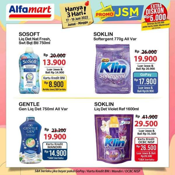 Promo JSM Alfamart 17-19 Juni 2022