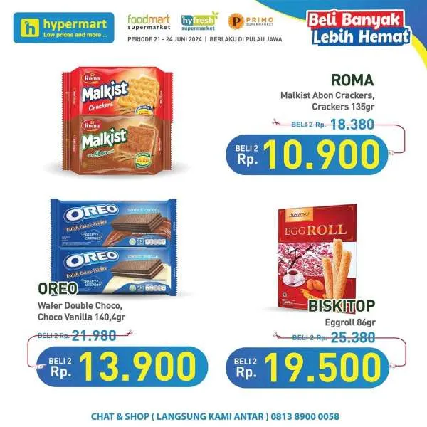 Promo Hypermart Beli Banyak Lebih Hemat Periode 21-24 Juni 2024