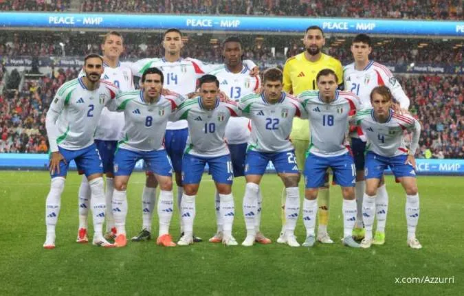 Italia vs Estonia Jadwal, Susunan Pemain, dan Prediksi Kualifikasi Piala Dunia 2026