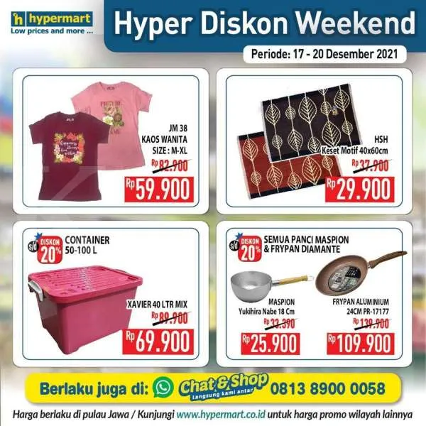 Promo Hypermart 17-20 Desember 2021