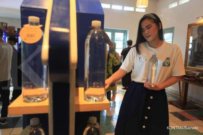 Jurus Danone-Aqua Menggaet Konsumen Lewat Sampah Plastik