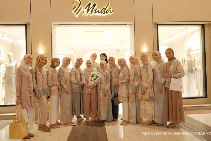 Brand Fesyen Muslim MUDA Resmikan Toko Perdana di Paris Van Java