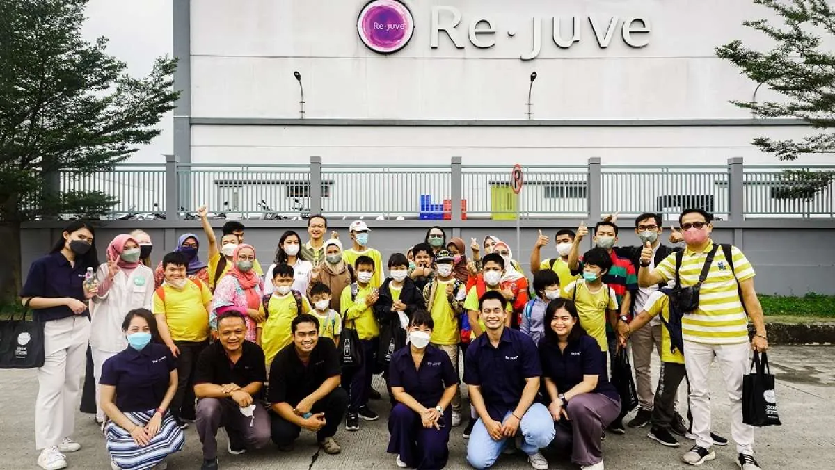 ReJuve Rayakan Hari Anak dengan Anak-anak Berkebutuhan Khusus Sekolah Citra Anindya