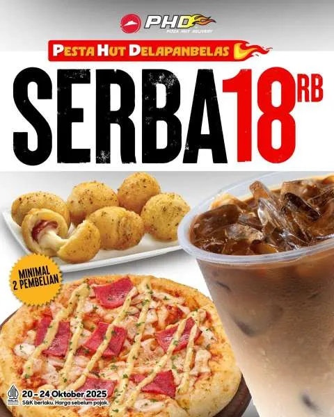 Promo PHD Serba Rp 18.000 20-24 Oktober 2025