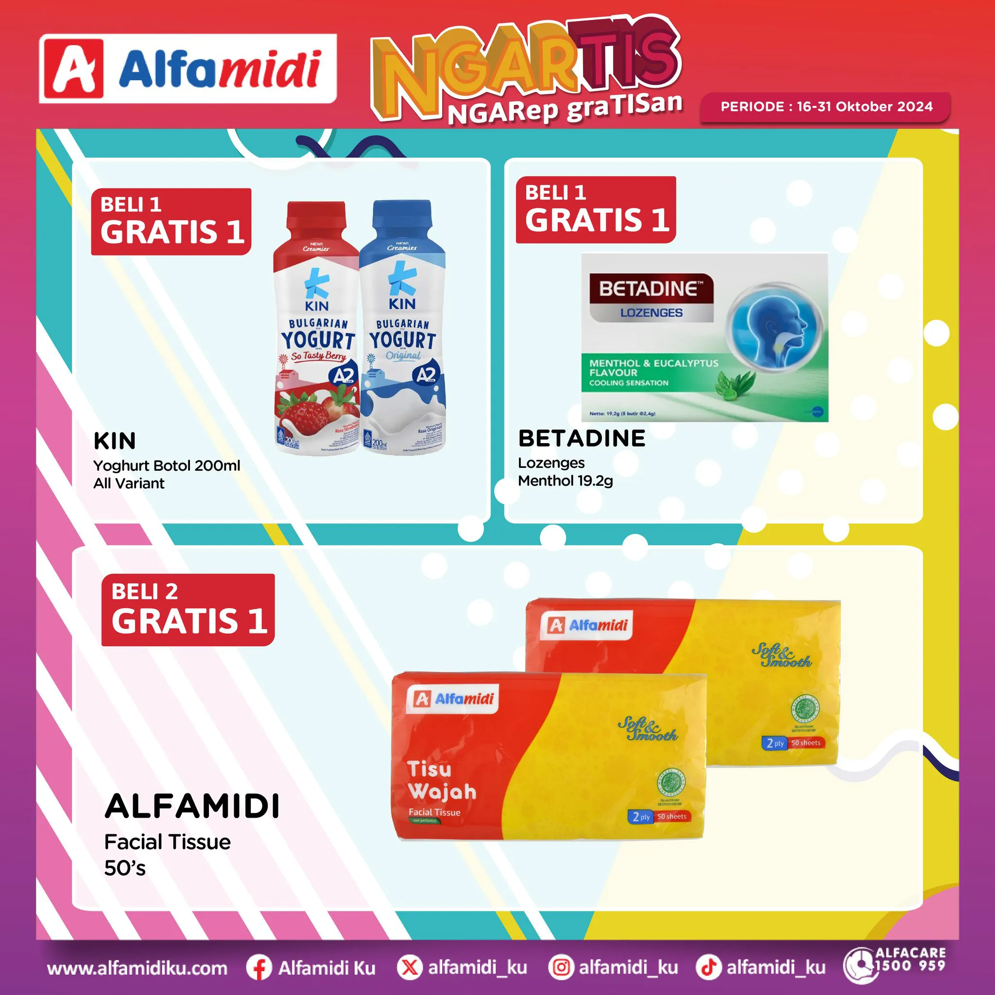 Promo Alfamidi Ngartis (Ngarep Gratisan) Periode 16-31 Oktober 2024