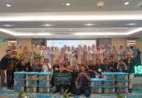 BSI Maslahat dan IIK BSI Pusat Bahagiakan Pegawai Dasar dengan Paket Sembako Lebaran