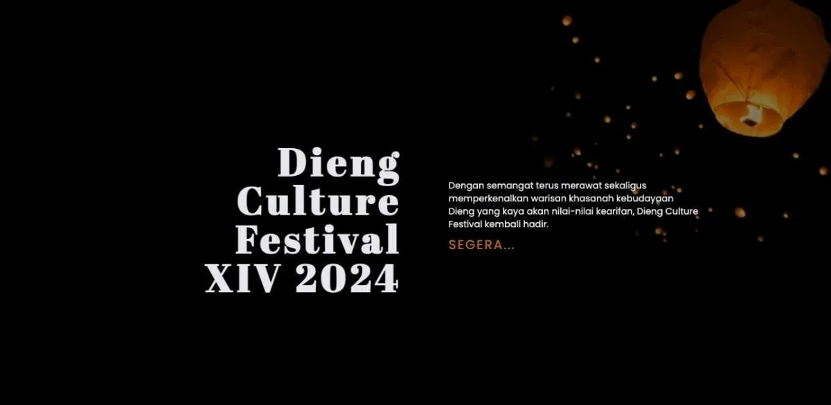 Siap-Siap Dieng Culture Festival Digelar 23-25 Agustus 2024