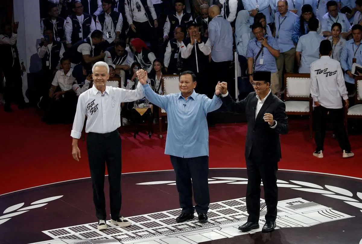 Sirekap Pilpres 2024 KPU Data 78%: Anies 24,49%, Prabowo 58,82%, Ganjar 16,68%
